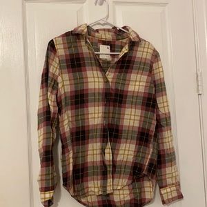 Button up thin flannel never worn